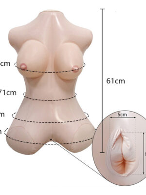 Inflatable PVC Torso Doll