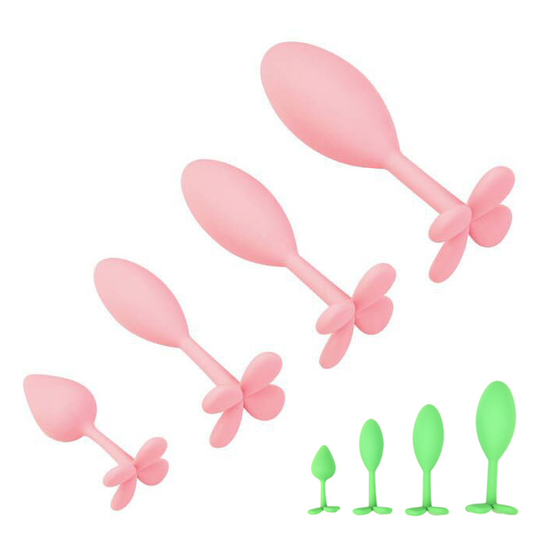 Four Leaf Clover Anal Plugs Trainer