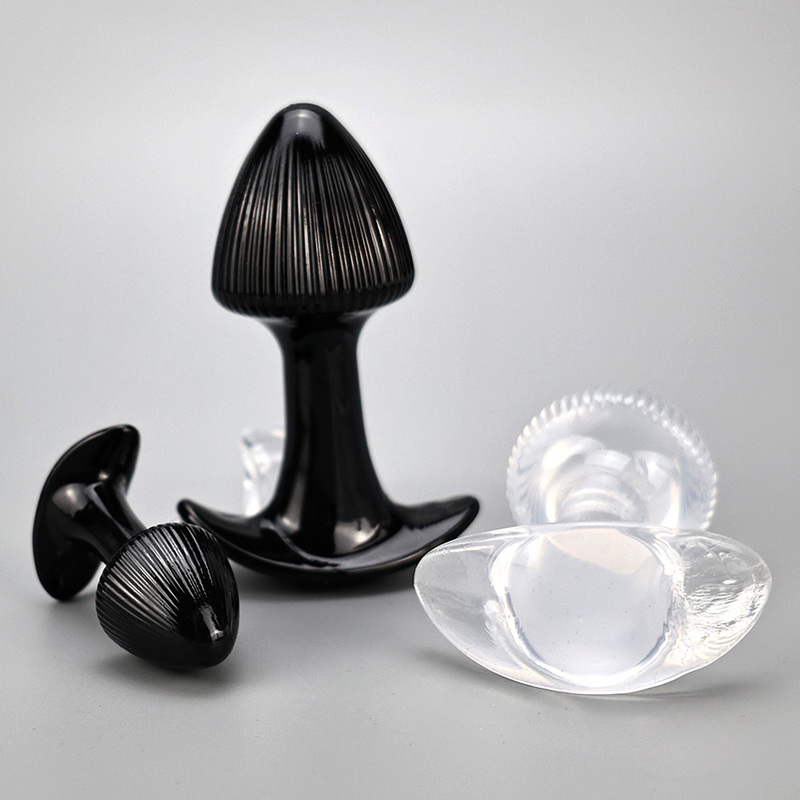 Mushroom Head TPE Anal Plug Kit