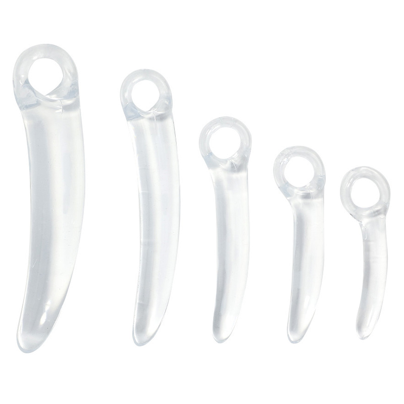 Crescent Moon Jelly Butt Plug – 5 PCS