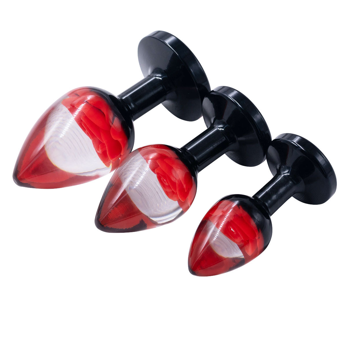 Resin Flower Butt Plug