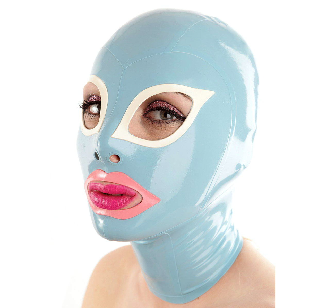 Latex Mask With Cat’s Eyes