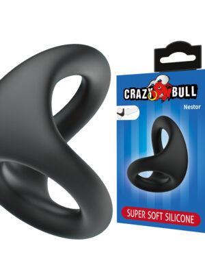 Silicone Double Cock Ring - Nestor