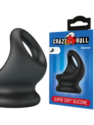 2in1 Soft Silicone Cock Ring - Oberon