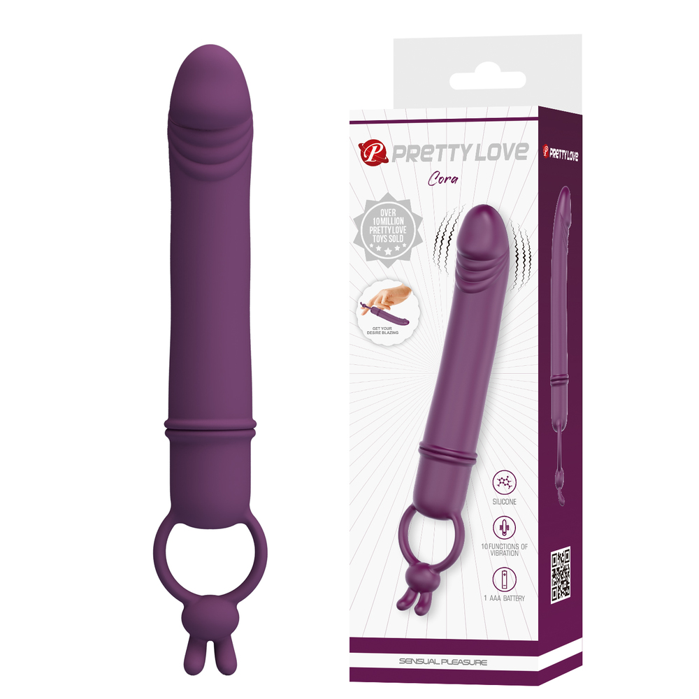 Pull Tab Dildo G-Spot Vibrator