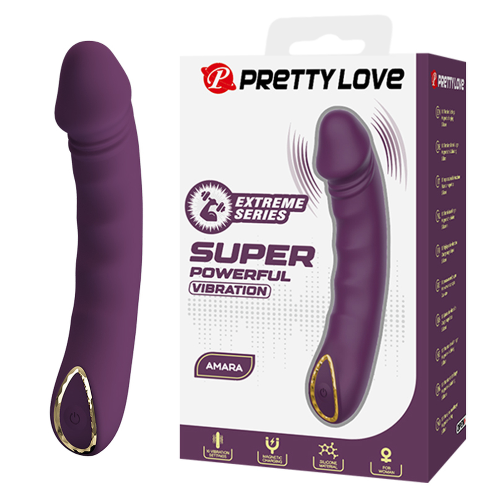 Textured Dildo G-Spot Vibe