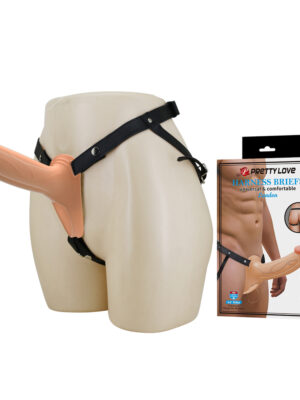 6.6" Wearable Penis Extension Strap On Harness
