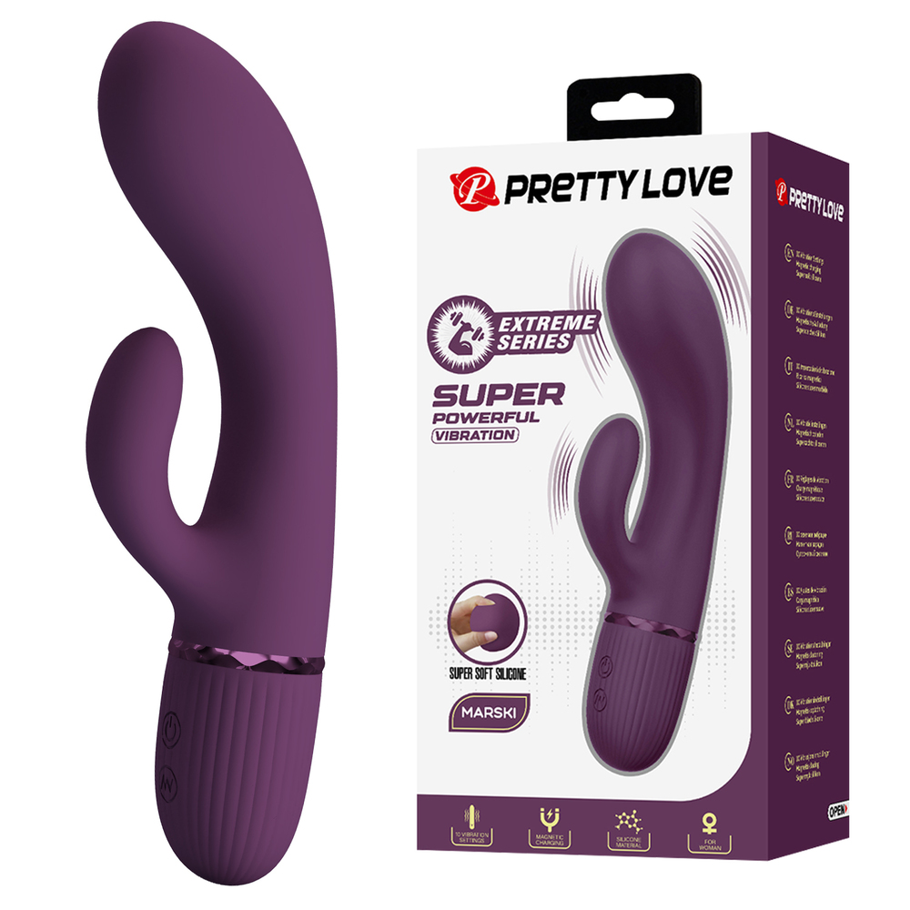 Soft Silicone Rabbit Vibrator