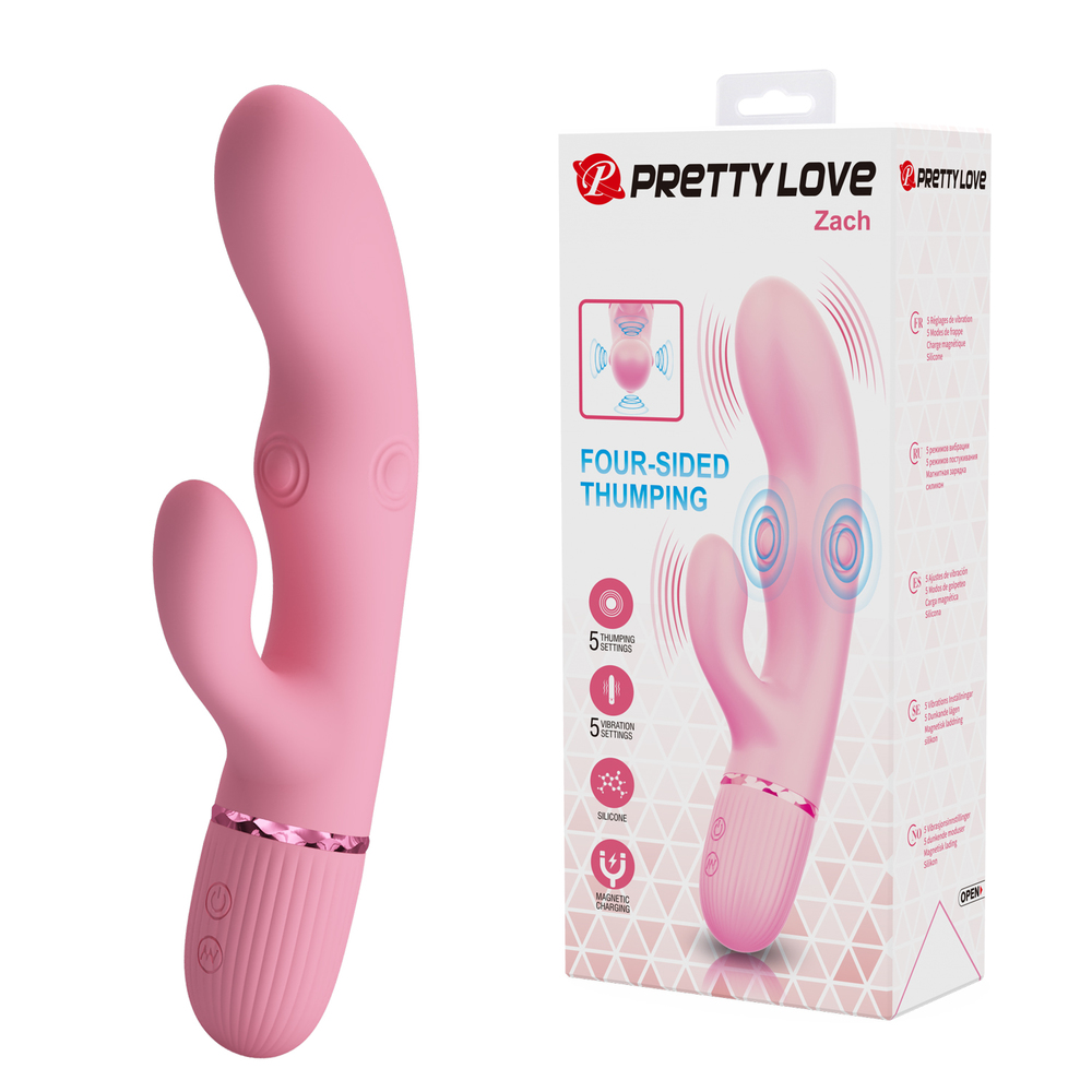 Four-Sided Thumping Rabbit Vibrator