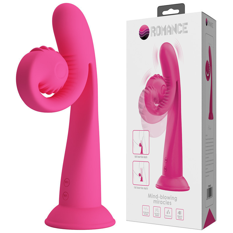 Suction Base Snail Clit Rabbit Vibrator