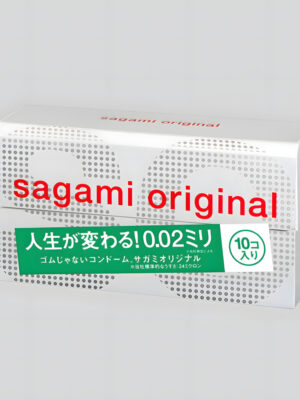 10pcs Size M Sagami Original 002 (SHIP BE SEA ONLY)