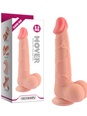 9.65" Sliding Skin Dual layer Dick