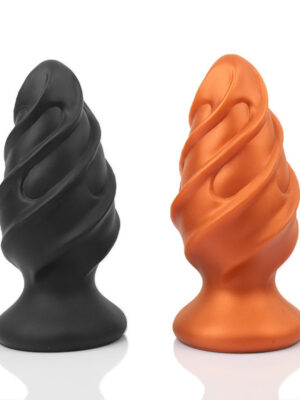 Spin Silicone Butt plug