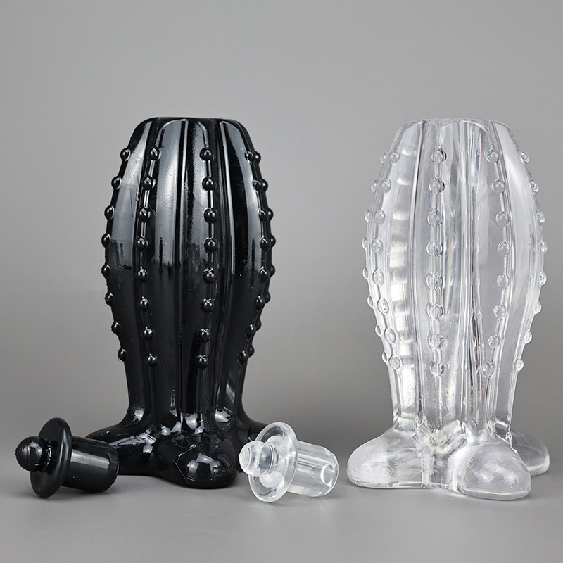 Cactus Hollow Butt Plug with Stopper