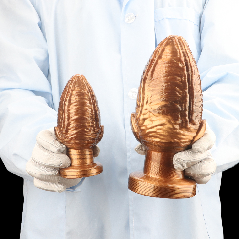 Walnut Oversized Butt Plug