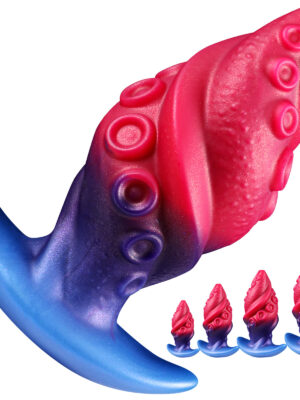 Tentacles Wearable Liquid Silicone Butt Plug