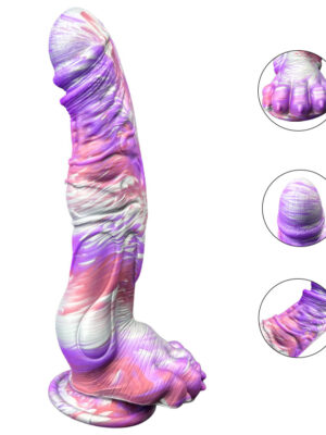 Magic Claw Colorful Alien Dildo