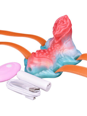 Luminous Dragon Dildo Sex Grinder - E
