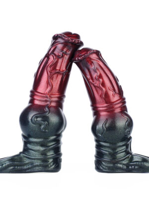 Creature Monster Penis Sleeves in Claret