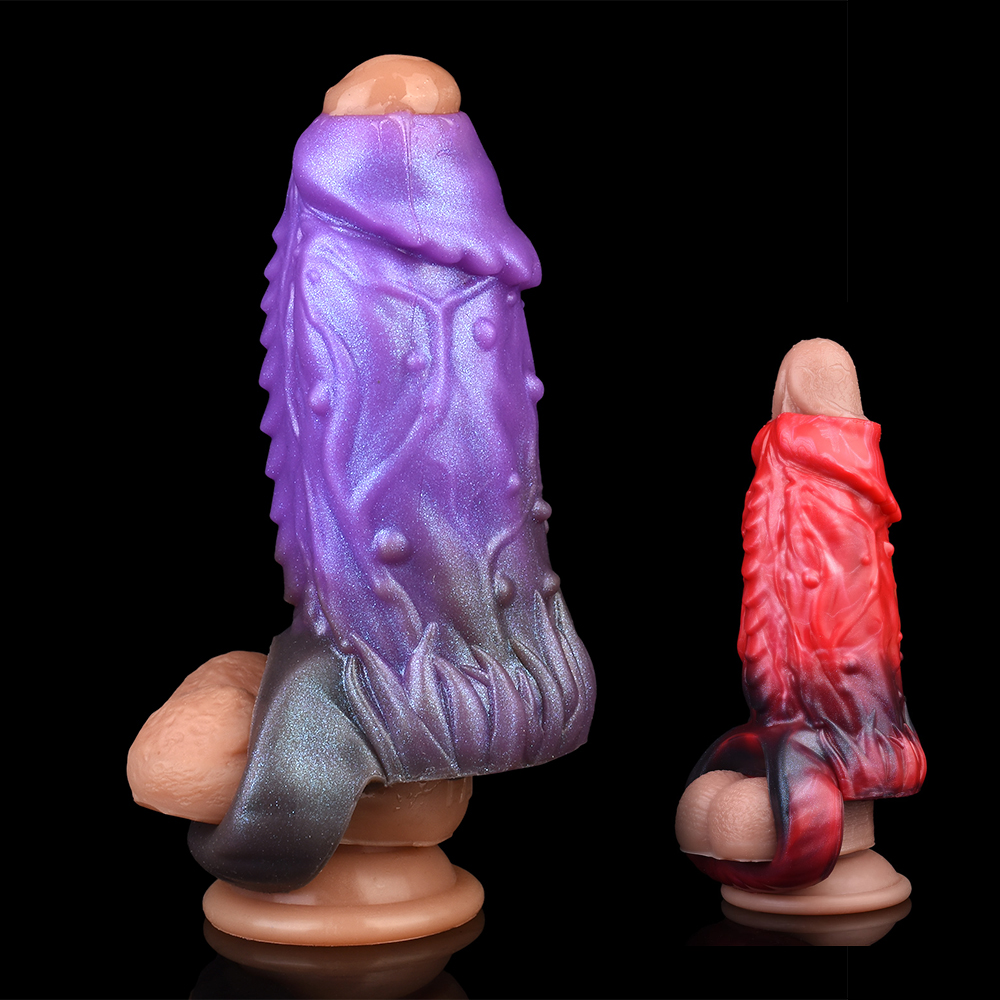 Beast Creature Fantasy Hollow Dildo Sleeve