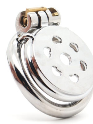 Flat Male Chastity Penis Cage