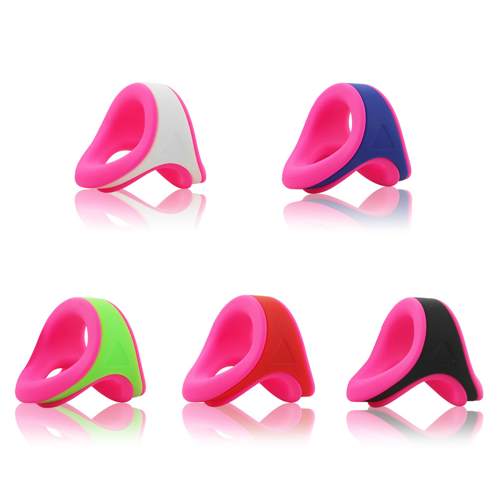 Silicone Double Color Penis Ring – Rose