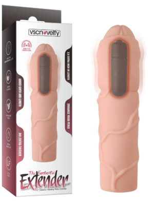 6.3" Fantastic Vibrating Penis Extenders