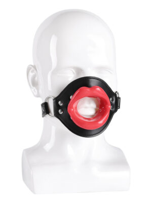 Open Mouth Red Lip Gag