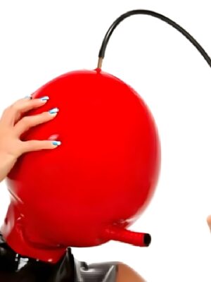 Fully Enclosed Inflatable Erotic Game Mask
