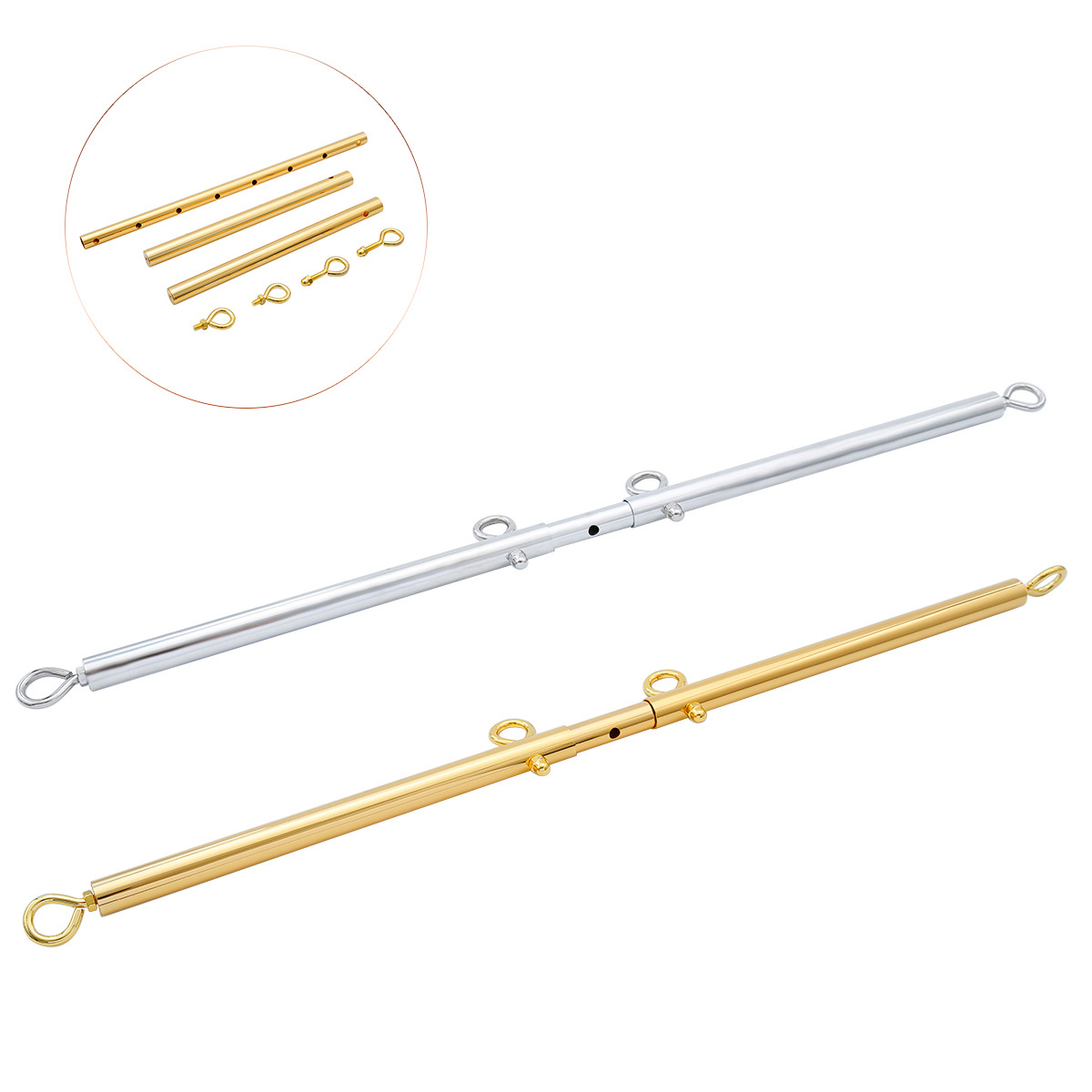 Detachable Spreader Metal Bar with 4 Hooks