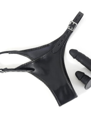 Double Dildo Pants Chastity Underwear