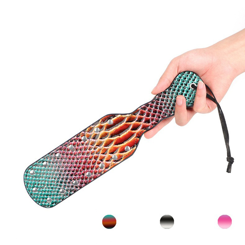 Crocodile Pattern Colorful Paddle
