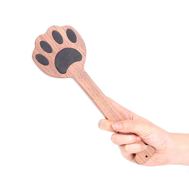 Cat Paw Wooden Spanking Paddle