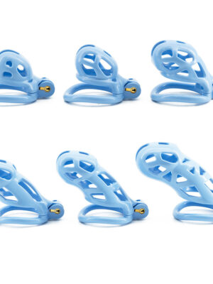 Blue Cobra Male Chastity Cage Kits