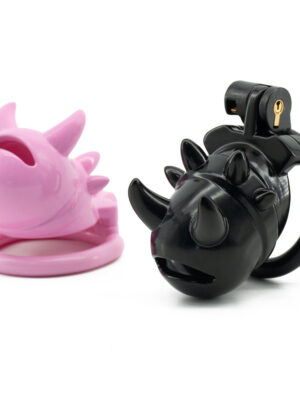 Demon Spiked Lightweight Resin Chastity Cage