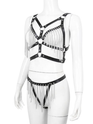 Iron Chain Corset T Pants