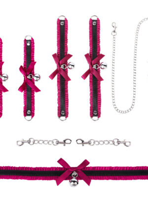 Bow Lace Kitten Play Set