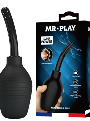 Mr.Play Flexible Rubber Anal Douche - 310ml